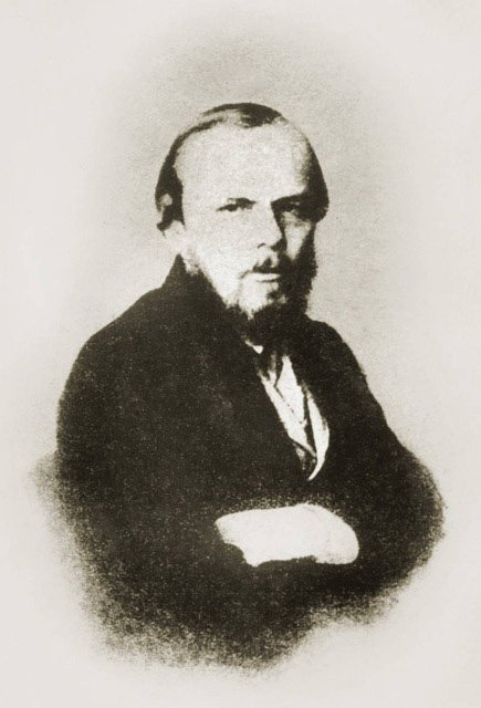 A picture of Dostoevsky looking annoyed.