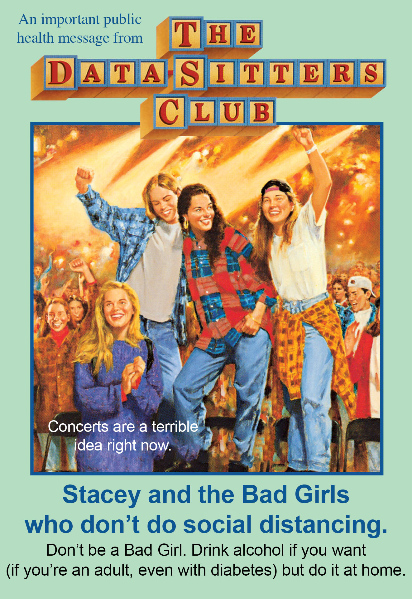Stacey and the bad girls who don't do social distancing