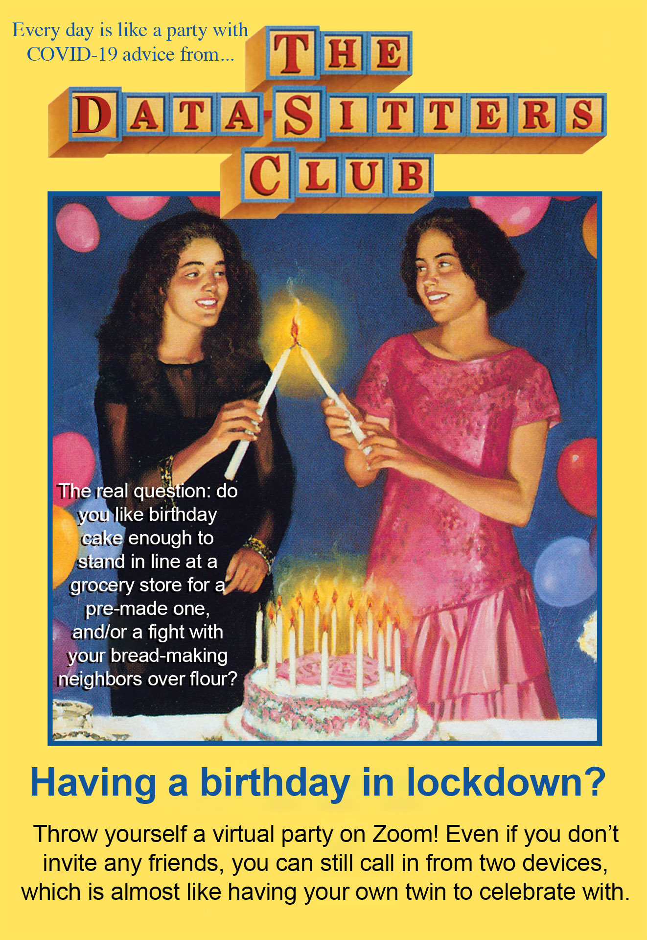 Throw a birthday party on Zoom!