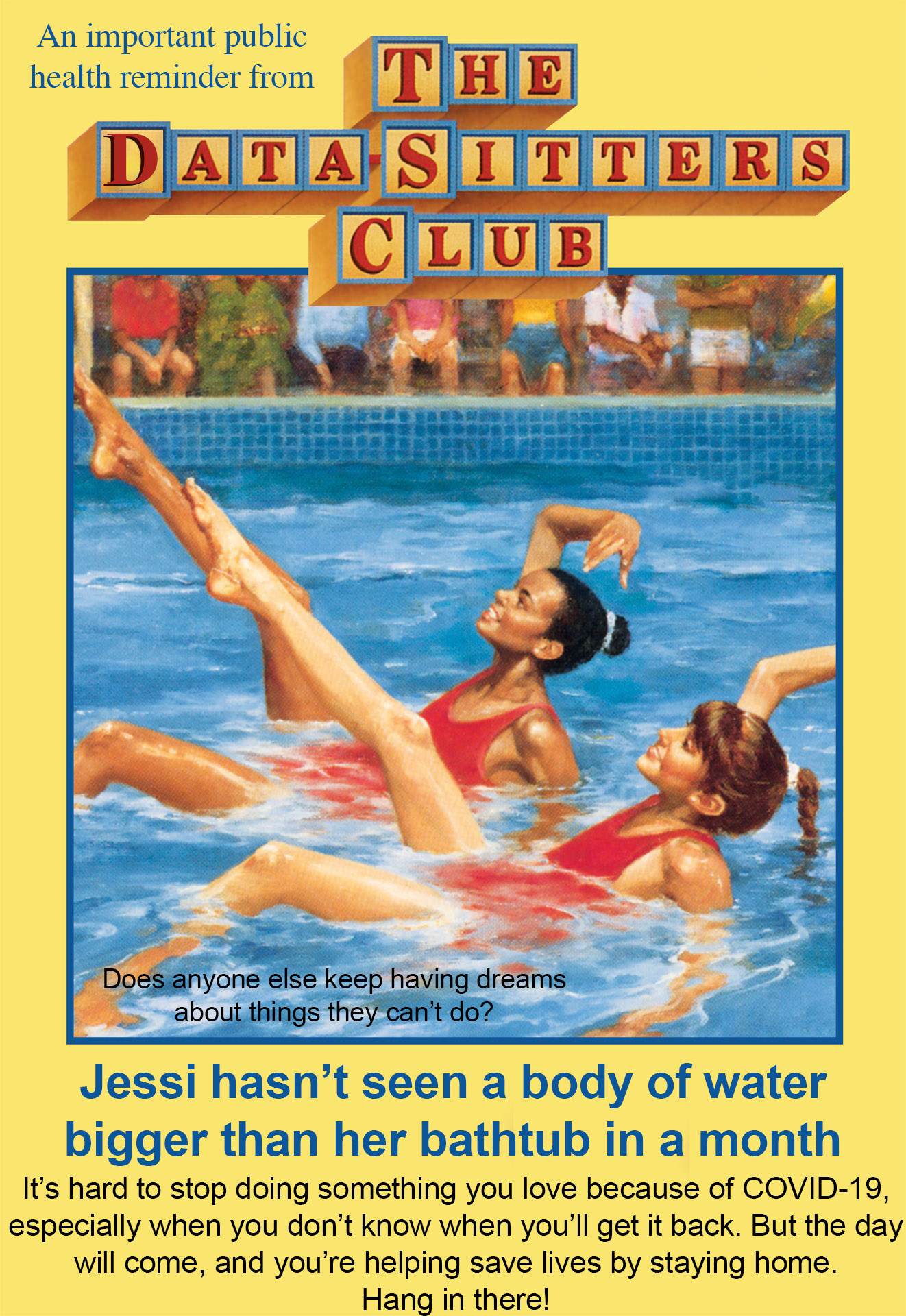 Jessi misses the pool