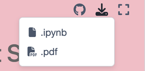 Download button on the DSC website