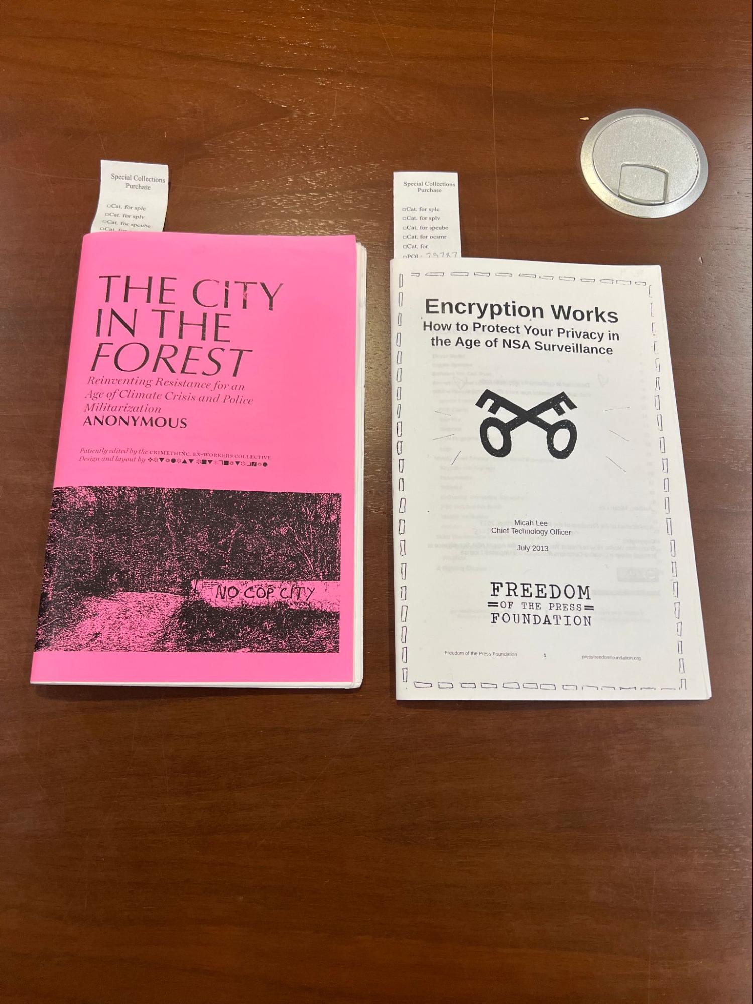 A collection of modern zines