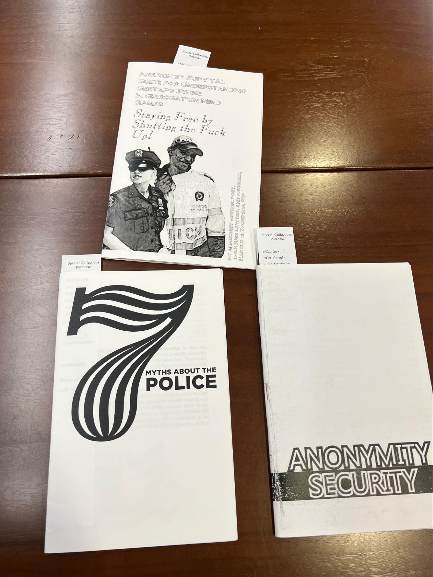 A collection of modern zines