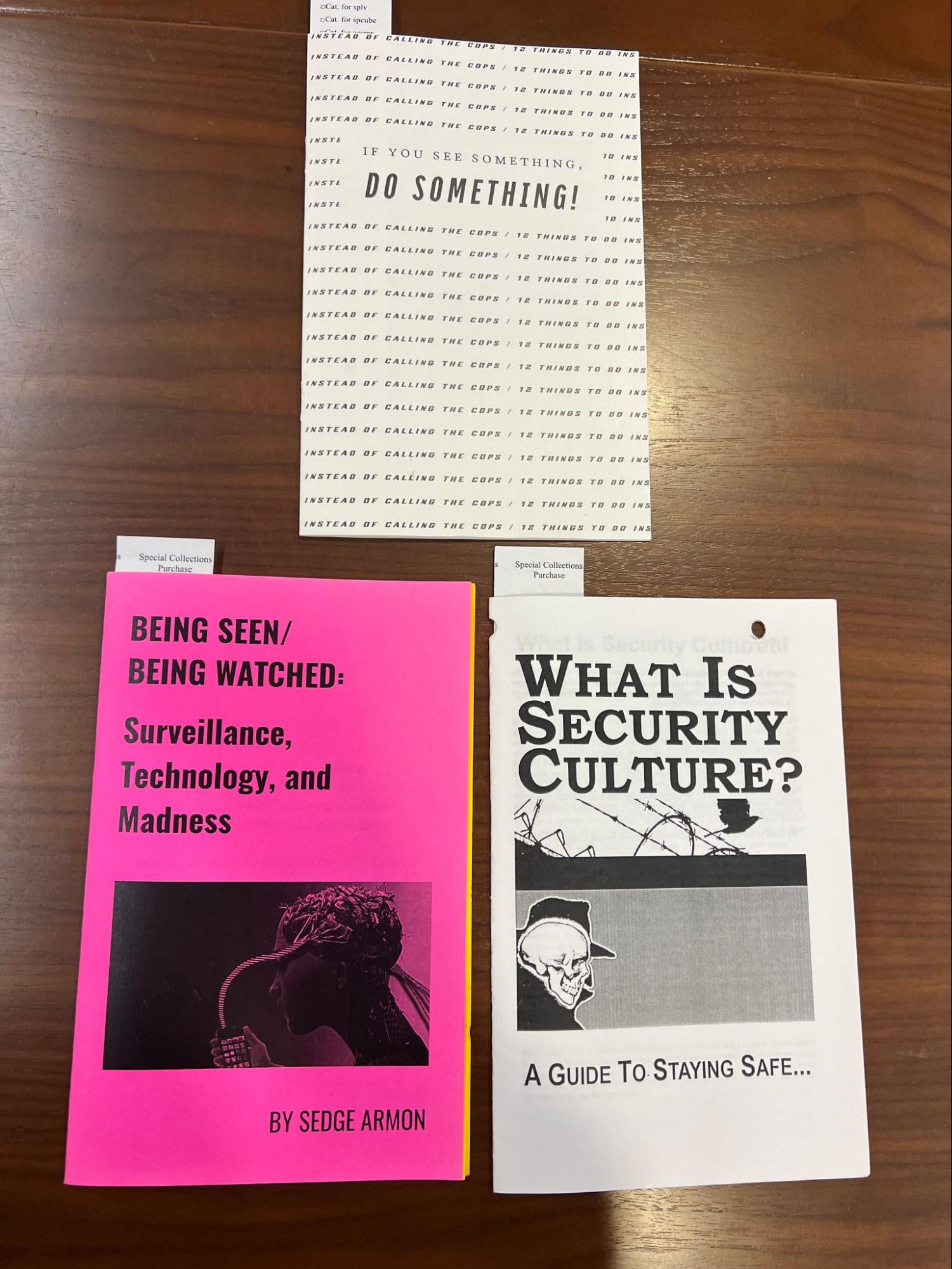 A collection of modern zines