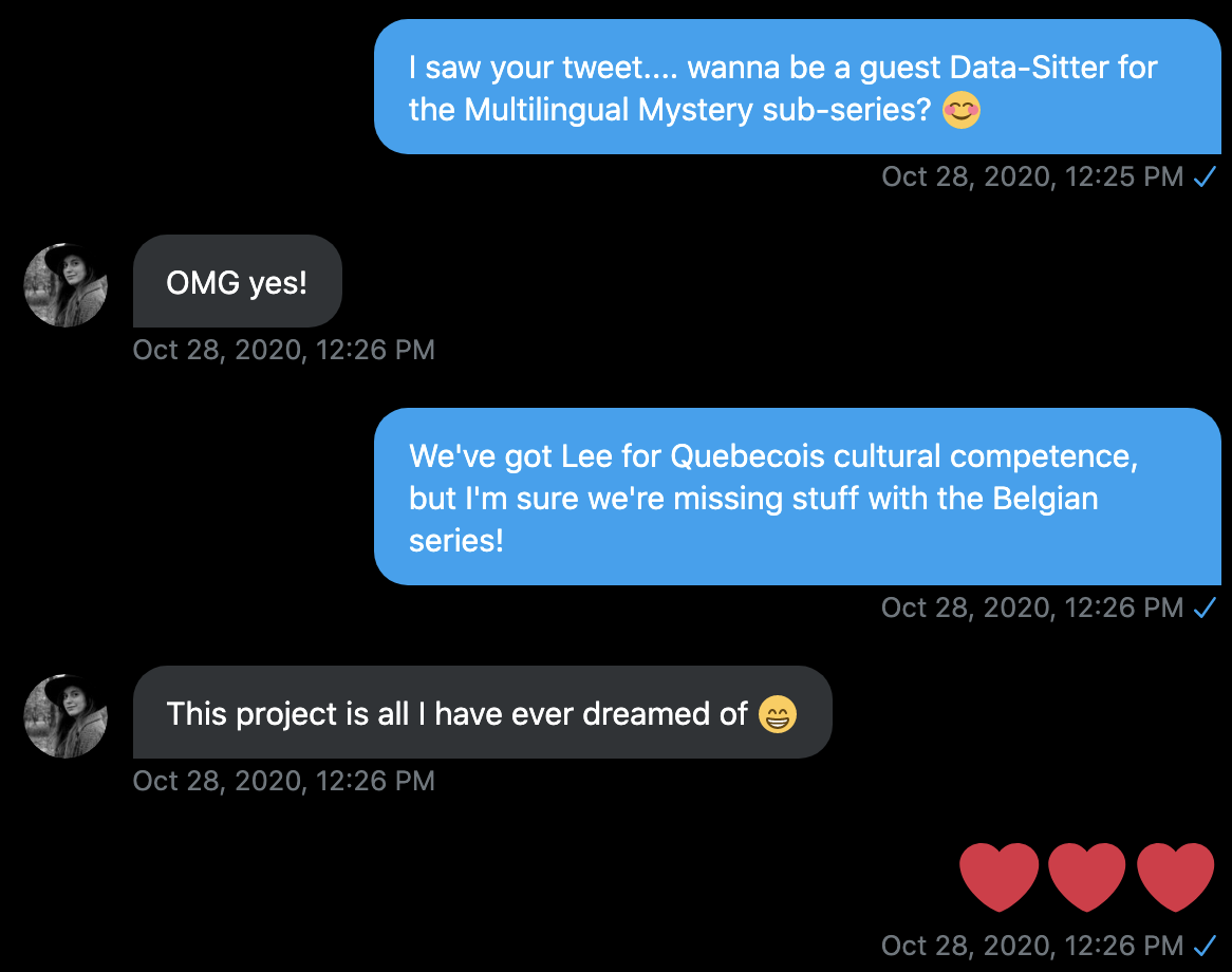 DMs with Isabelle